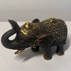 Decorative Elephant Figurine BRONZE - ELEPHANT